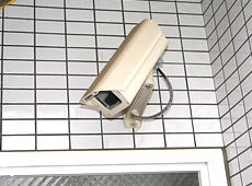 監視カメラによるセキュリティー